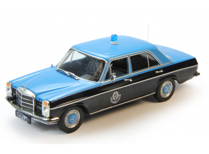 MERCEDES-BENZ W114 Полиция Катара, Полицейские Машины Мира 70, черный / синий