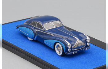 TALBOT LAGO T26 Grand Coupe Saoutchik (1948), blue / light blue