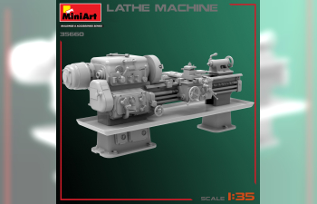 Сборная модель Токарный станок/ Lathe Machine