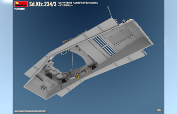 Сборная модель Sd.kfz. 234/3 Stummel Military 1945
