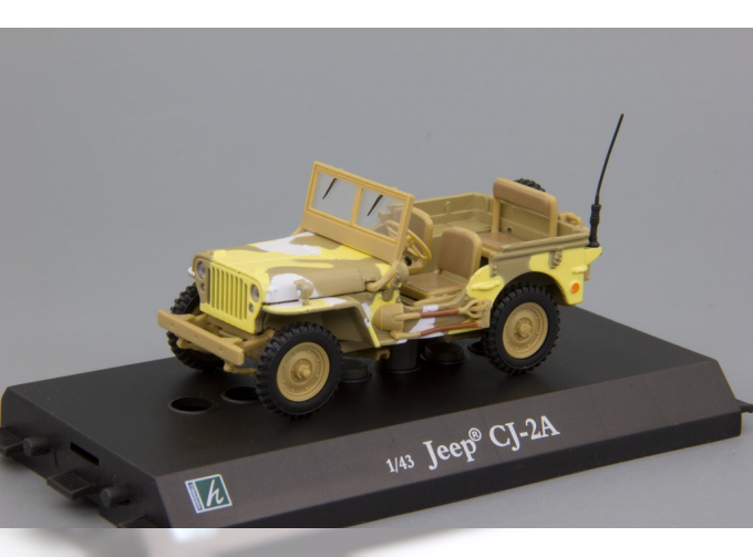 JEEP Willys CJ-2A, olive green