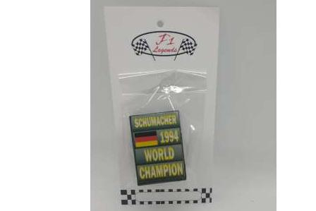 Информационное табло (пит-борд) Michael Schumacher World Champion F1 Sign (1994)