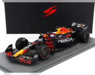 RED BULL F1 Rb19 Team Oracle Red Bull Racing №1 World Champion Winner Dutch Gp (2023) Max Verstappen, Matt Blue