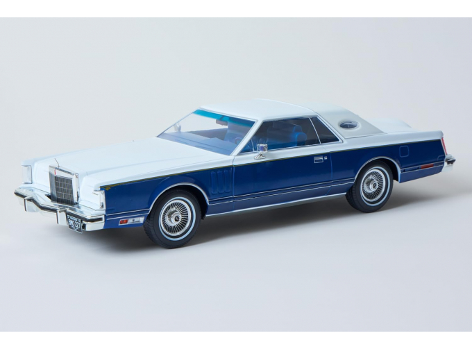 LINCOLN Continental Mark V (1978), White/Dark Blue