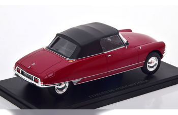 CITROEN DS 19 Convertible (1963), red black