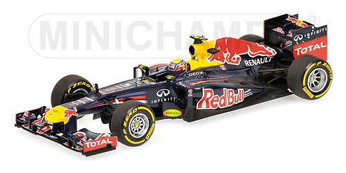 RENAULT RB8 RED BULL RACING - MARK WEBBER - 2012, red
