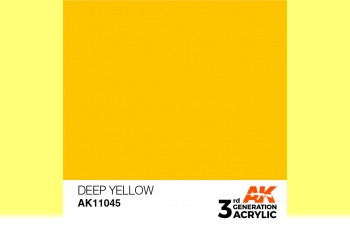 Краска акриловая 3rd Generation Deep Yellow 17ml