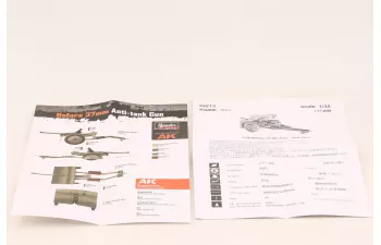 Сборная модель Bofors 37mm AT-Gun