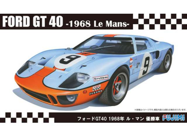 Ford GT40 #9 Le Mans Winner 1968
