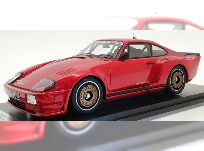 Porsche 930 Biturbo 3.3 Almeras Red