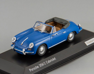 Porsche 356 C Cabriolet (1963), enamel blue