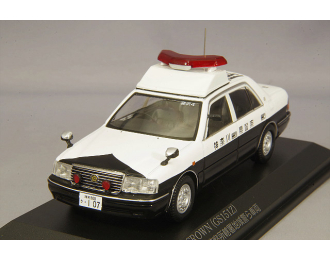 TOYOTA  Crown (GS151Z) *Police Car Kanagawa* (2000), black / white 
