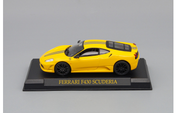 FERRARI F430 Scuderia, yellow / silver 