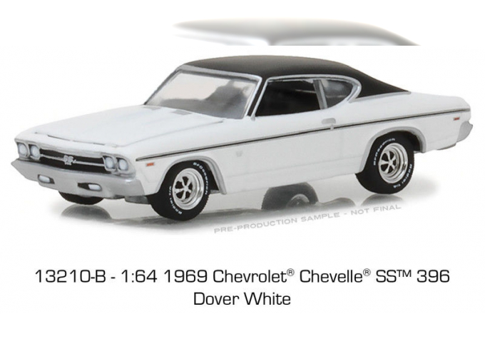 CHEVROLET Chevelle SS 396 1969 Dover White