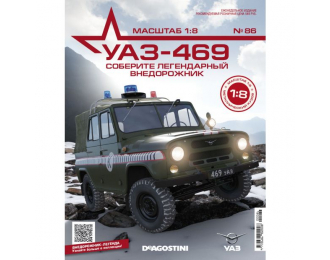 Сборная модель УАЗ-469, выпуск 86