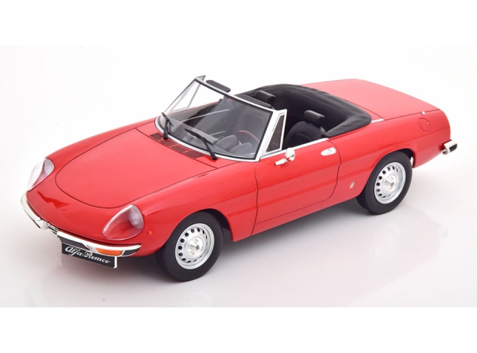ALFA ROMEO 2000 Spider with removable Softtop (1978), red