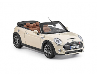 MINI Cooper S Cabrio F57 (2016), pepper white