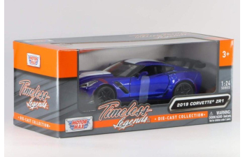CHEVROLET Corvette ZR1 *Grand Sport* (2019), blue / white