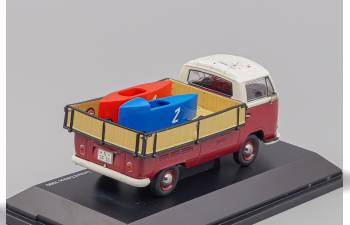 (Уценка!) VOLKSWAGEN T2a + Seifenkisten, dark red / beige
