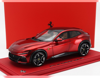 FERRARI Purosangue Suv (2022) - Con Vetrina - With Showcase, Rosso Portofino - Red Met