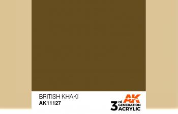 Краска акриловая 3rd Generation British Khaki 17ml