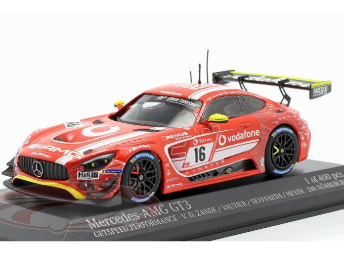 MERCEDES-BENZ AMG GT3 №16 24h Nuerburgring Renger Van der Zande, Tristan Vautier, Jan Seyffarth, Kenneth Heyer (2019)