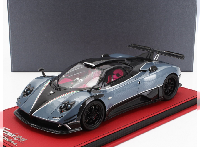 PAGANI Zonda 764 Passione (2014), Blue Grey Met Carbon Black