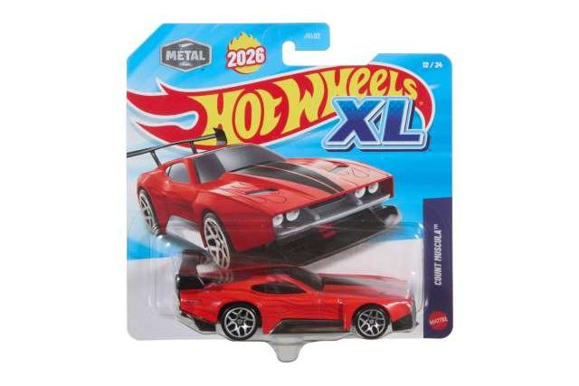 Count Muscula *Hotwheels XL*, red