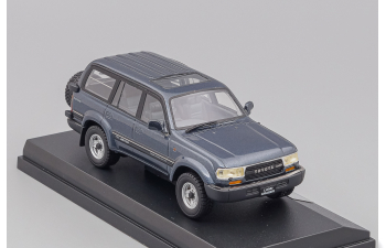 TOYOTA Land Cruiser 80 Van VX Limited (1992), dark bluish gray metallic