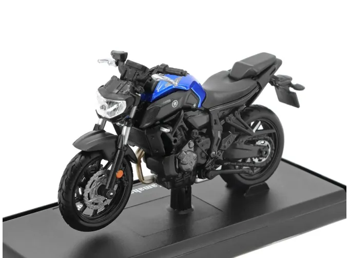 YAMAHA MT-07 (2018), black/blue