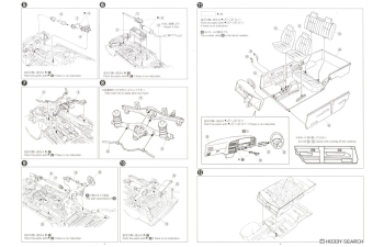 Сборная модель Toyota HiLux Surf SSR-X Wide Body '91