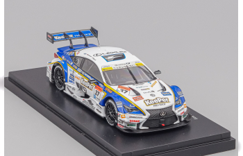 LEXUS RC F #37 SuperGT 500 Okayama 2016 Rossiter - Hirakawa, white / blue