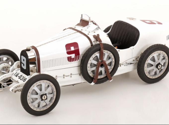 BUGATTI T35 №9 Grand Prix Nation Colour Project Germany, white