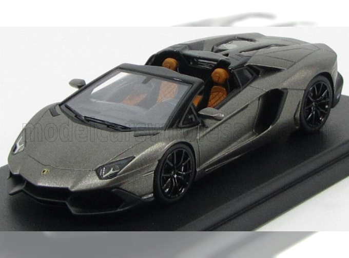 LAMBORGHINI Aventador Lp720-4 Roadster - 50th Anniversary (2013), Grigio Titans - Grey Met