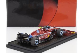 FERRARI F1 Sf-24 Team Scuderia Ferrari N 55 5th Miami Gp (2024) Carlos Sainz, Red Light Blue