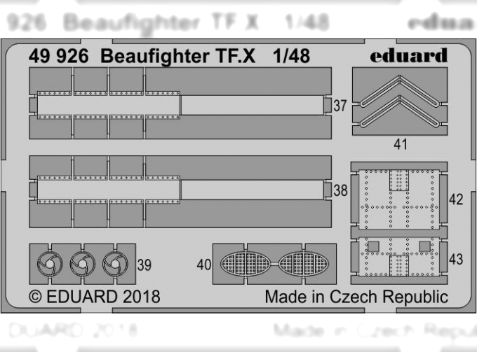 Фототравление для Beaufighter TF. X