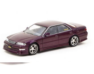 TOYOTA Mark II JZX100 VERTEX RHD, purple metallic