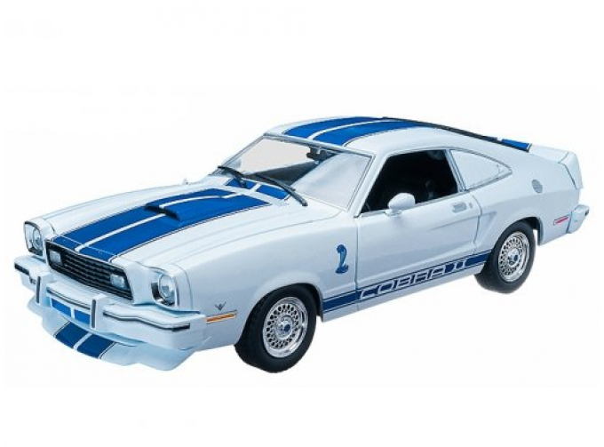 FORD Mustang Cobra Charlies Angels (из т/ф Ангелы Чарли) 1976, Blue White