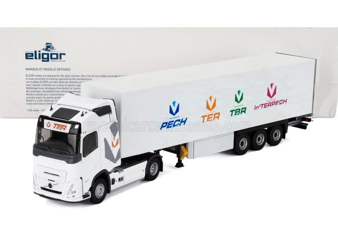 VOLVO Fh Aero Truck Cassonato Ter Transports (2024), white