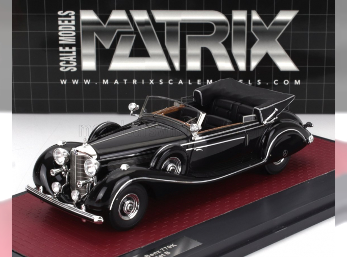 MERCEDES-BENZ 770k (w150) Cabriolet Open (1939), Black