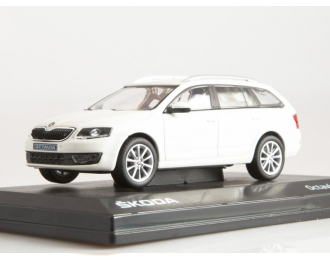 SKODA Octavia III Combi (2013), white candy uni