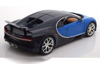 BUGATTI Chiron 2016 Dark Blue/Blue