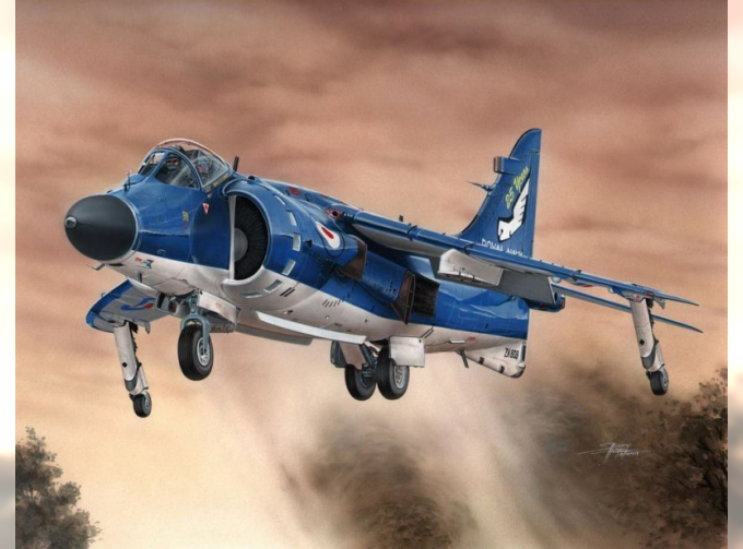 Сборная модель Sea Harrier FA.2 / reissue