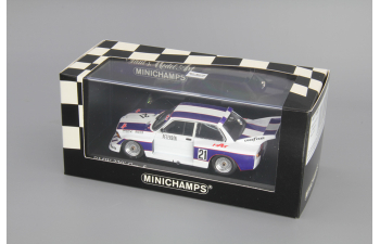BMW 320i Grp. 5 R. Peterson DRM #21 (1977), white / blue