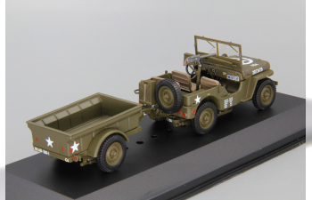 JEEP Willys MB 101st Airborne Division Normandie (France) - 1944