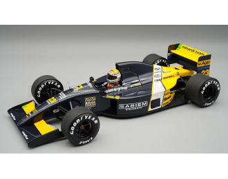 MINARDI F1 M191 FORD №23 MONACO GP (with pilot figure) (1991) Pierluigi Martini