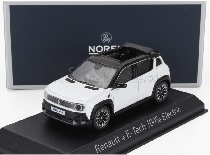 RENAULT R4 E-tech (2025), White