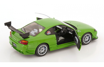 NISSAN Silvia (s15) Coupe Spec-r Aero (1999), green metallic