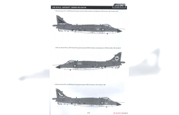 Сборная модель FRS.1 Sea Harrier Falklands, 40 лет (включая тягач Королевского флота)