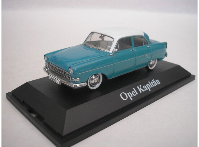 OPEL Kapitän (1956), turquoise white